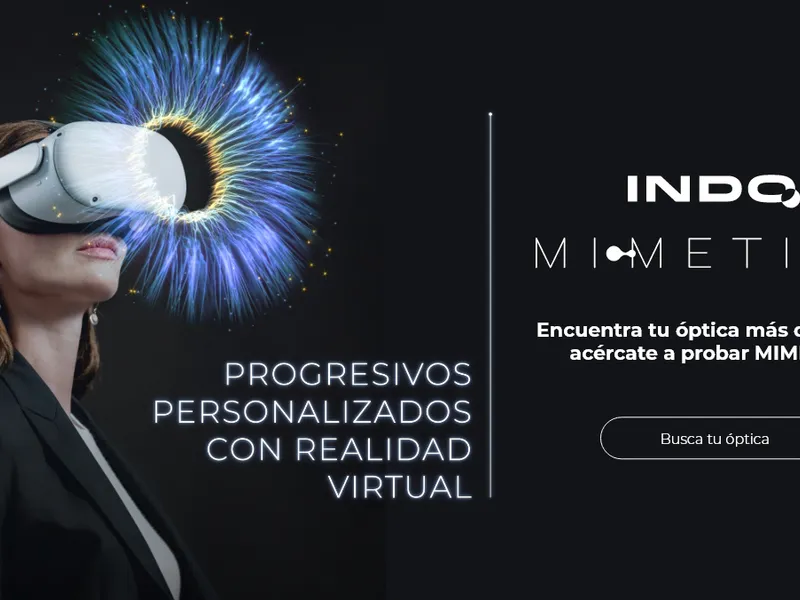 Estudio de la Mirada MIMETIKA — tecnología de realidad virtual en Óptica Duo Castelldefels
